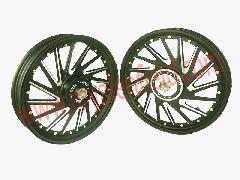 Harley style cross v alloy wheel